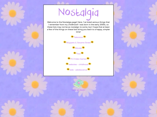 nostalgia screenshot