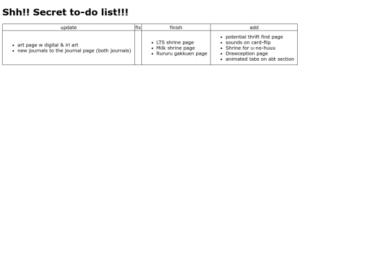 secrettodo screenshot