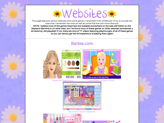websitenostalgia screenshot