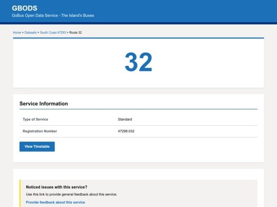 GBODS/Routepage/32 screenshot