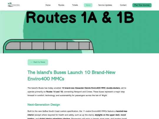 newbuses screenshot