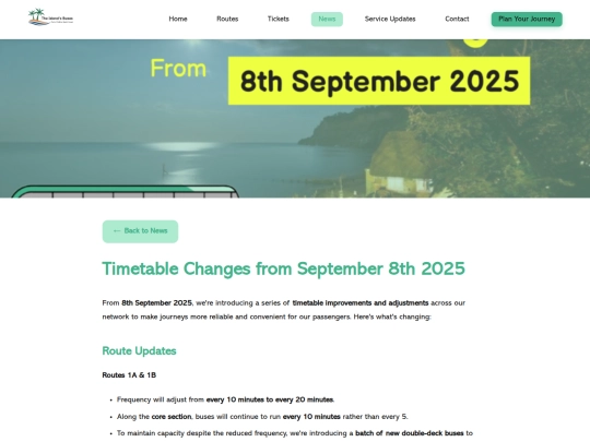 timetable-changes-080925 screenshot