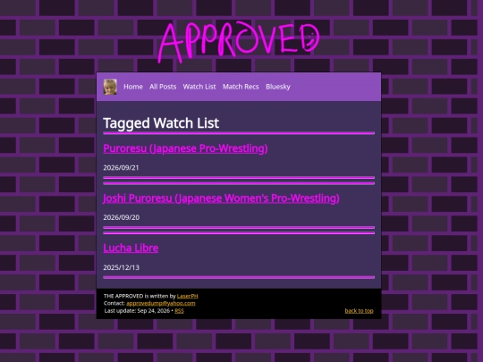 tags/Watch List screenshot