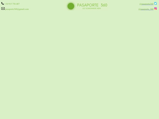 proyectos/pasaporte360/titulo screenshot