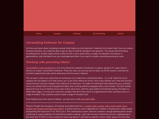 knitexamples screenshot