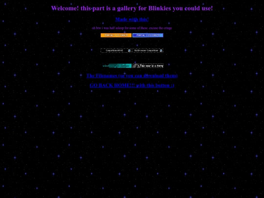 blinkiesgallery screenshot