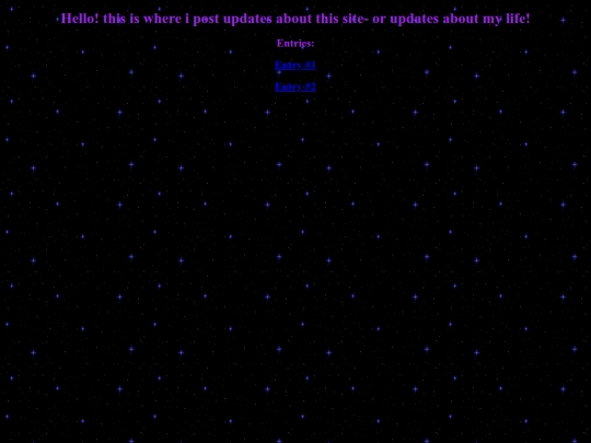 diary screenshot