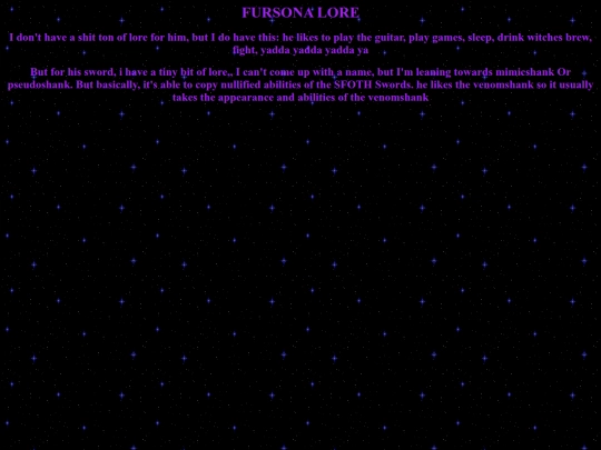 fursonalore screenshot