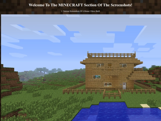 screenshotsminecraft screenshot