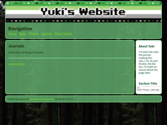 yukijournal screenshot