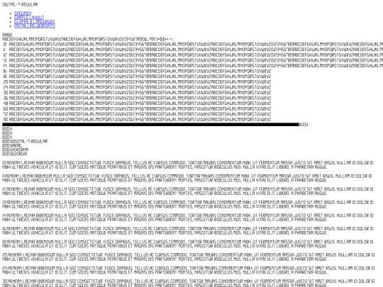 fonts/d7/digital-7-demo screenshot