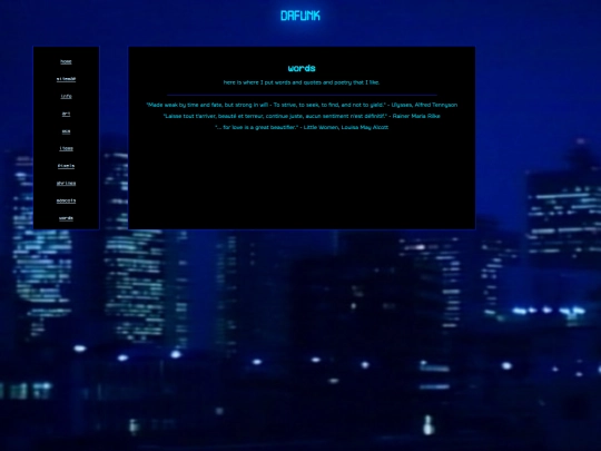 words screenshot