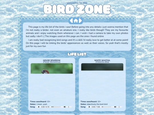 birdzone screenshot
