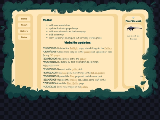 changelog screenshot