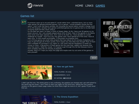 games screenshot