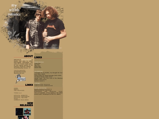 links screenshot