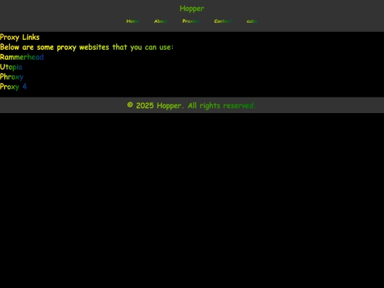 proxies screenshot