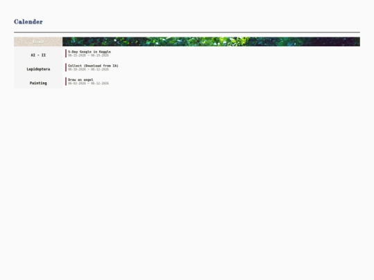 Other-Pages/Blog/Learning/Archive/I/About/Calender screenshot