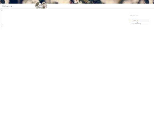 Other-Pages/Blog/Learning/Archive/I/Beyond/MyRooms/bedroom/Player/Archive/Ramble/Ramble screenshot