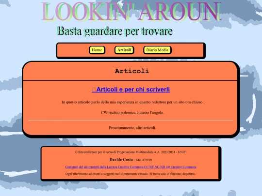 articoli-lookin-around screenshot