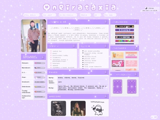 Kdo jsem/about-me screenshot