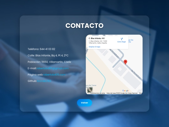 contacto screenshot