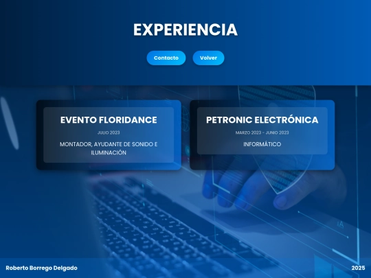 experiencia screenshot