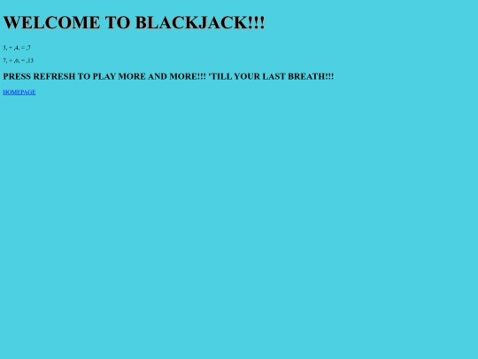 JAVA_SCRIPT_1/BlackJack screenshot