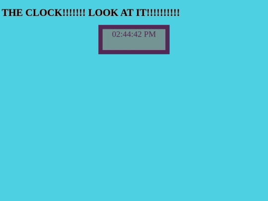 JAVA_SCRIPT_1/Clock screenshot