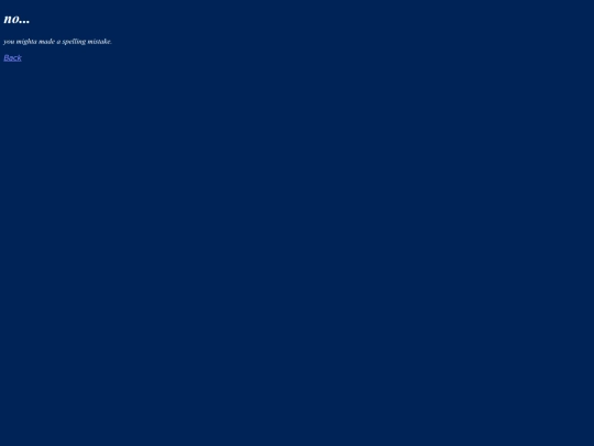 not_found screenshot