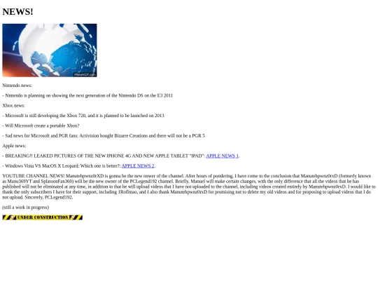 news screenshot