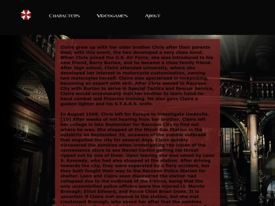 claireredfield screenshot