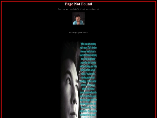 not_found screenshot