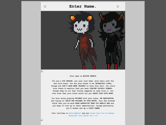 Woulfe screenshot
