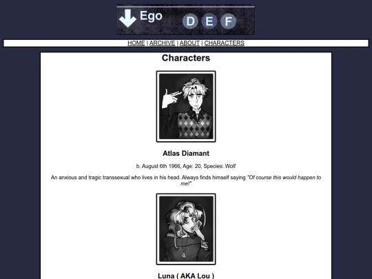 characters screenshot