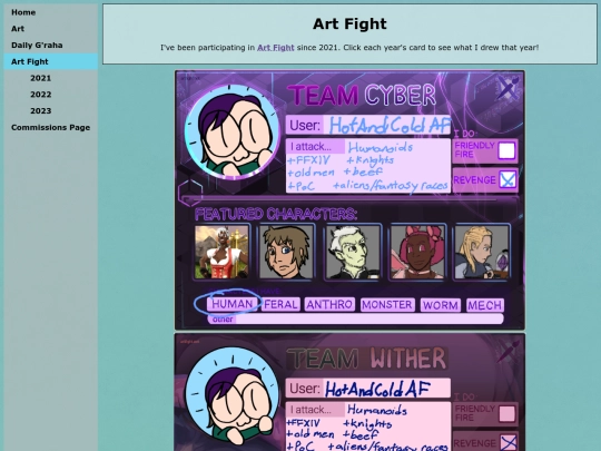 artfight screenshot