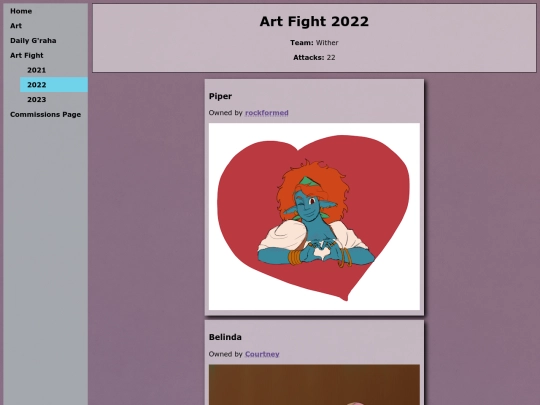 artfight2022 screenshot
