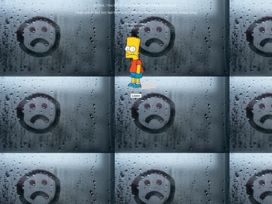 bartsad screenshot