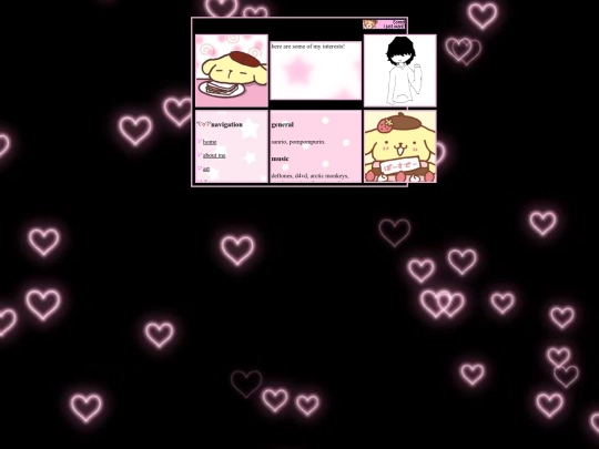 interests screenshot