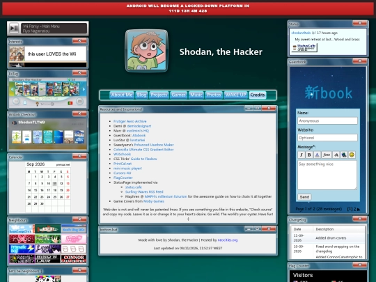 credits screenshot