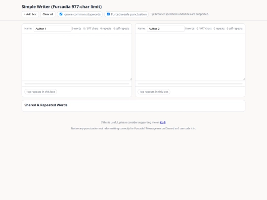 furc-writer screenshot