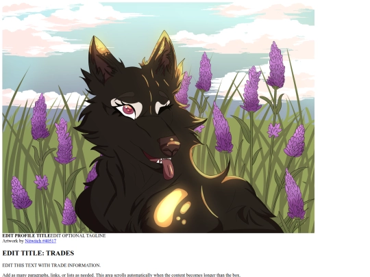 wolvden/css/twilight/profile screenshot