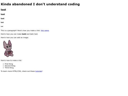 index screenshot