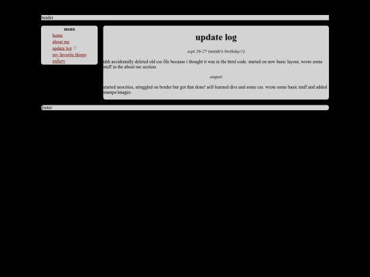 updatelog screenshot