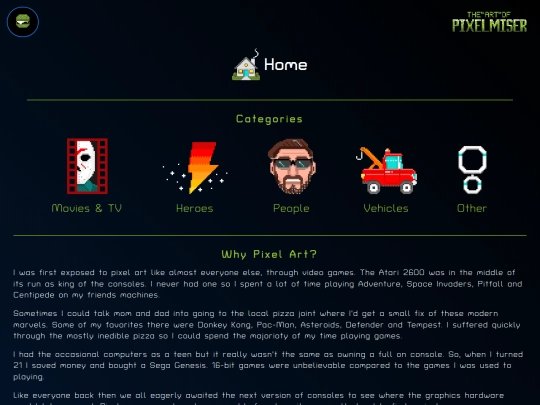 home screenshot