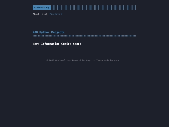 projects/python screenshot