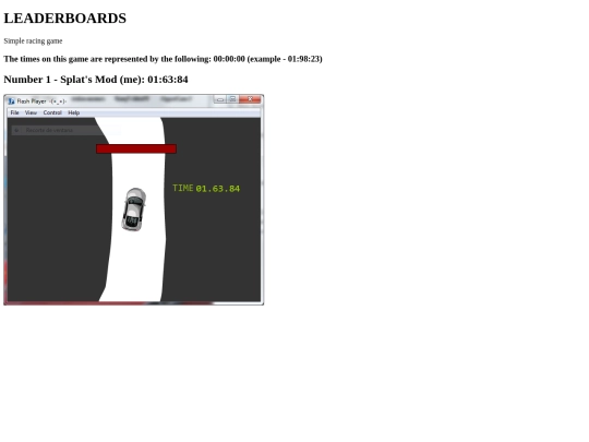 leaderboard screenshot