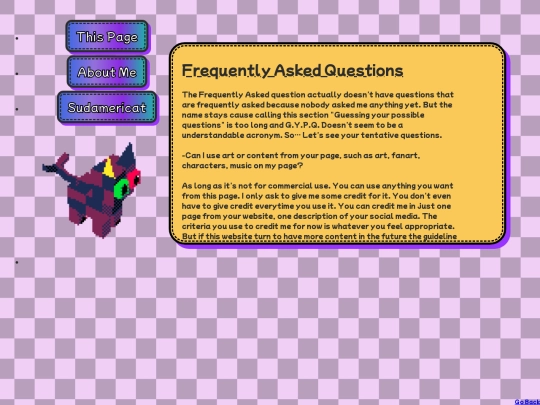 faq screenshot