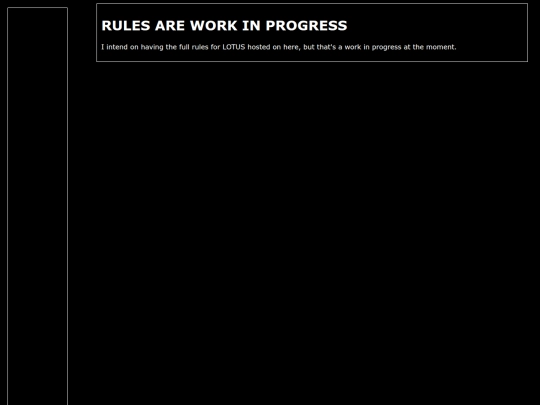 Rules screenshot