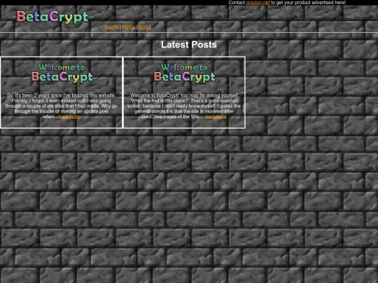 homepage screenshot